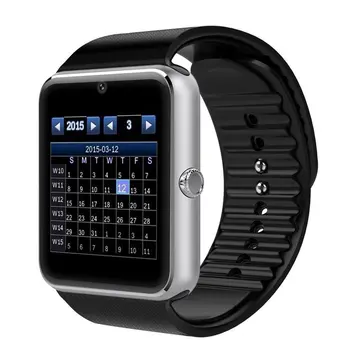 Android Smart Skatīties GT08 ar Kameru, Bluetooth 4.0 rokas Pulkstenis Atbalsta Sim TF Kartes Smartwatch GT08 A1 DZ09 Dzīve Ūdensizturīgs ONLENY