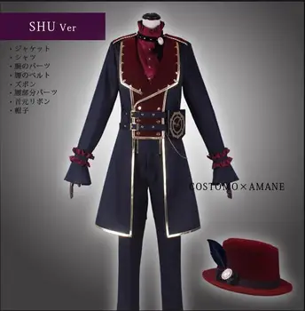 Anime Ansamblis Zvaigznes! Itsuki Shuu Cosplay Kostīmu Valkyrie Teātra Modes Vienotu Uzvalks Unisex Lomu Spēlē Apģērba Custom-Make