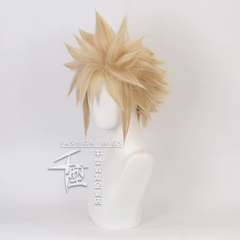Anime Final Fantasy VII Mākonis Nesaskaņas Īss Parūka Cosplay Kostīmu karstumizturīgs Sintētisko Matu Vīriešu Parūkas