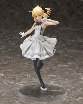 Anime Likteni Grand Lai Altria Pendragon Saber Lilija PVC Rīcības Attēls Kolekciju Modelis Bērniem Rotaļlietas Lelle 23cm