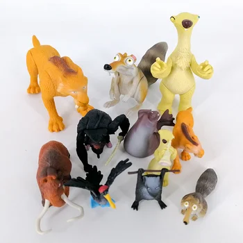 Anime Multfilmu Skaitļi Filmu Kolekcijas Lelles Dzīvnieku Modeļa Rotaļlietu Ledus Laikmeti Darbības Rādītāji Bērniem Dāvanu BuzDevri Diego Manny Sīlu