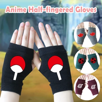 Anime Naruto Likteni Saber Pusi-neuzpērkams Cimdi Cosplay Silts Kokvilnas Trikotāžas Atdzist Pirkstaiņi