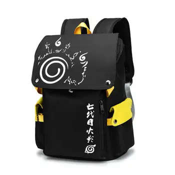 Anime Uzumaki Naruto Mugursoma Jaudas Cosplay Studentu Sasuke Schoolbags Csual Ceļojuma somas Oxford Mochila