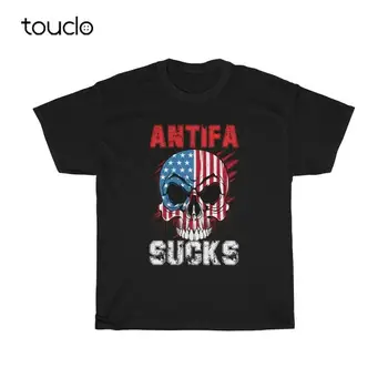 Antifa sucks krekls t-krekls amerika