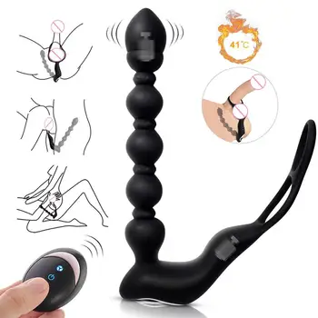 Anālais Vibrators Butt Plug Klitora Stimulators Bullet Vibrators Seksa Rotaļlietas, Lai Sieviete Vibrējošo Anālo Plug G-spot Dildo Prostatas Masāža