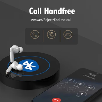 Aoogoor T06 Bezvadu Austiņas Bluetooth 5.0 Mūzikas Austiņu Touch Kontroli Sporta Handfree Austiņas Zvanu Ar Mikrofonu Ilgi Gaidīšanas