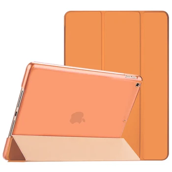 Apelsīnu Triecienizturīgs, Lai iPad Mini 1 2 3 4 5 7.9 collu Lietu Vāku Smart PU Ādas Stāvēt Atpakaļ Fundas iPad mini 1/ 2/3 mini5