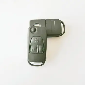 Ar Logo Tālvadības Atslēgu Fob Gadījumā 3 Pogu Mercedes Benz ML C, CL, S, SL SEL