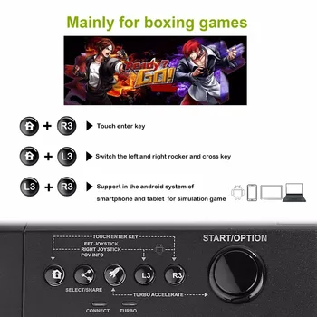 Arcade Cīņa Stick Cīnās Kursorsviru Sony Playstation 4 PS4/ Slim/ Pro/ PS3/ XBOX VIENS S/XBOX 360/ PC /Android/Slēdzis