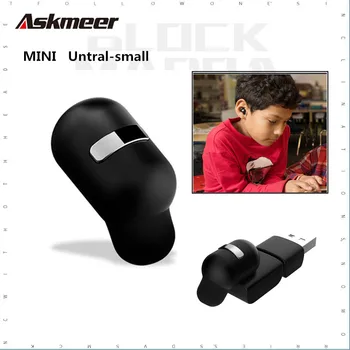 Askmeer Solo Mini Bluetooth Austiņas un Earbuds Ausī Mazākais Neredzamu Bezvadu Mikro Austiņas Ar Mic Auriculares iPhone, LG