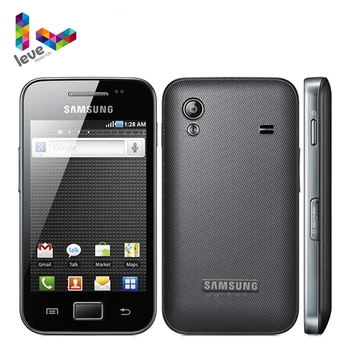 Atbloķēt Samsung Galaxy Ace S5830 S5830I GPS 5MP Kamera, Bluetooth, WIFI, 3G Sākotnējā Atjaunotas Mobilo Tālruni