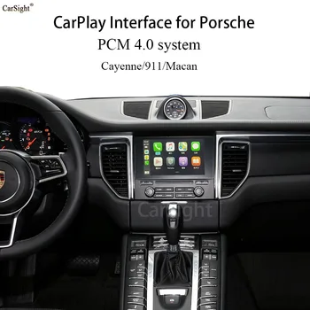 Atbrīvo jaunu Bezvadu iPhone CarPlay par Porsche 2017 Cayenne Macan 911 Automašīnas Spēlēt Android Auto