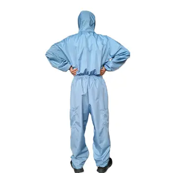 Atkārtoti Anti-Virus Aizsargapģērbs PPE Uzvalks Coverall Lab Pilna Ķermeņa Vāciņu un aizsargtērpu Rūpnīcas Anti Putekļu Materiālu Uzvalks