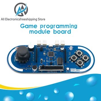 Atmega32u4 Esplora Kursorsviru Spēle Programma Modulis Arduino IDE Oscilatoru Mikrokontrolleru Temperatūras, Gaismas Sensors Valdes Kabelis