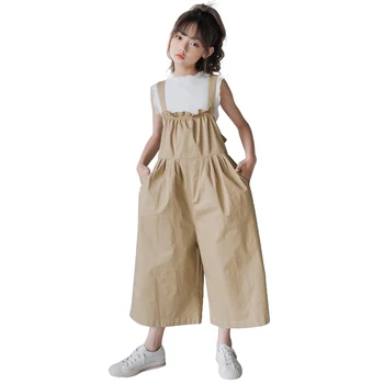 Atpakaļ uz skolu bērnu drēbītes, vecumā 6 - 16 gadu pusaugu meitenēm, vienkāršs ķīniešu stilā (dungriņi) 2020 