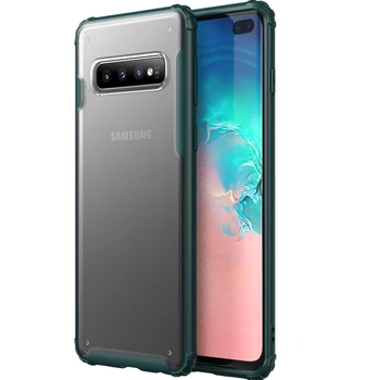 Atšķirībā Samsung S20 Mobilā Telefona Apvalks S10plus Matēta S10 Pārredzamu S20plus Satricināt Izturīgs Piedurknēm s10e SoftShell S20ultra
