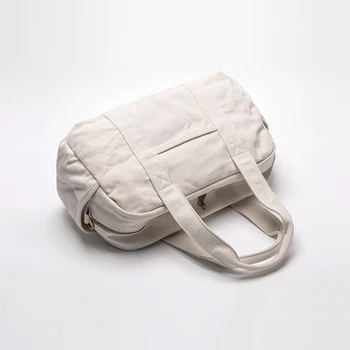 Audekls maiss jaunu tote soma liela jauda, auduma maisiņu ceļojumu soma, bagāžas soma, pleca soma