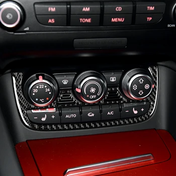 Audi TT 8n 8J MK123 RS 2008-14 Oglekļa Centra Konsoli, Uzlīmes CD Rīku Panelis Gaismas Slēdzis Gaisa Poga Rāmja Vāks Car Styling