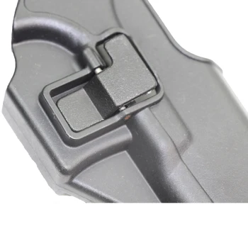 Augsta zema QLS Maksts Adaper par Glock 17 18 19 26 31 Regulējams Maksts Universālā Rider Jostas Cilpas Pistole Ātri Noņemtu Platforma