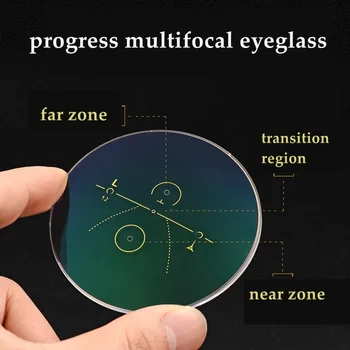 Augstas Kvalitātes Bez Apmales Progresējoša Multifokāla Lasīšanas Brilles Vīriešiem Anti Zilā Gaisma Presbyopic Brilles Sievietēm Ultra Vieglo Metālu Gafas