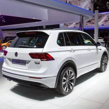 Augstas kvalitātes ABS materiāla, spoilers Uz Volkswagen Tiguan L 2017 2018 gadā spoilers gruntējums, vai balts vai melns spoilers par Tiguan L