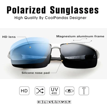 Augstākās Kvalitātes Alumīnija Magnija Vīriešiem Polarizētās Saulesbrilles, Āra Sporta Brilles, Saules Brilles Braukšanas Oculos gafas de sol hombre