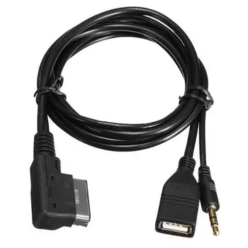 Auto AMI AUX USB Kabelis iPhne 6s 5 Fit Benz