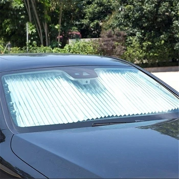 Auto Siltumizolācijas sejsegu Saulessargs Vāciņu, vējstikla pārsegs bagāžnieka vējstikla sejsegu priekšējā loga saules vairogs izolācija