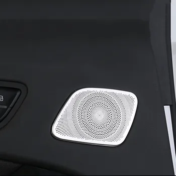 Auto Stils Balsts Stereo Skaļrunis Apdare, Rāmis Melns, Audi A4 B8 2009-16 Interjera Aksesuāri, Durvju Audio Skaļruņi Vāciņu