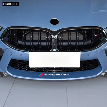 Auto Stils Priekšējais Bamperis M performance Apdare Vinila Decal Uzlīmes BMW e46 e39 e60 e90 g20 f30 f10 g30 f15 g01 g05 g07