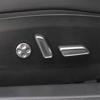 Auto Sēdekļa Regulēšanas Pogas Vāciņa iekšējā Apdare, drošības Pogu Vāks Tesla model 3