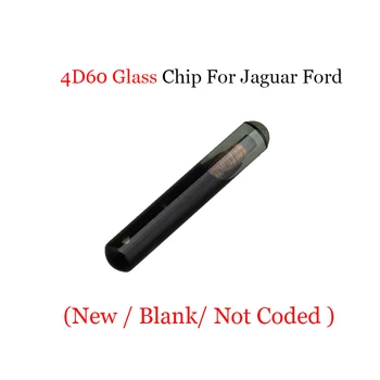 Auto Transpondera atslēgu Chip 4D60 stikla Ford Fiesta Fokusa Ka Mondeo, Jaguar (Jauns / Tukšs / Nav Kodēts)