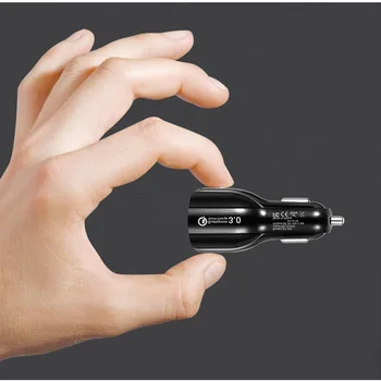 Auto USB Lādētāja Ātri Uzlādēt 3.0 2.0 Mobilo Tālruņu Lādētāju Citroen C5, C3, C4 Picasso Xsara Berlingo Saxo C2 C1 C4L DS3 Xantia