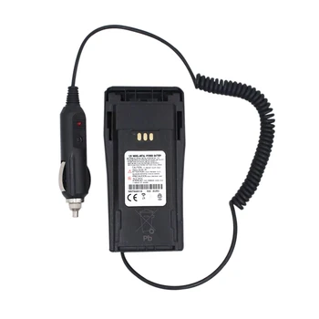Auto lādētājs Akumulators Eliminator par motorola gp3688,gp3188 ep450 cp040 utt divvirzienu radio walkie talkie ievade DC 12V