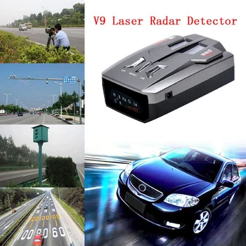 Auto radaru Detektors Laser Anti Radaru Detektors 360º 16 Joslu Ātruma Kontroles Balss Trauksmes Auto-kameru Detektoru detektors