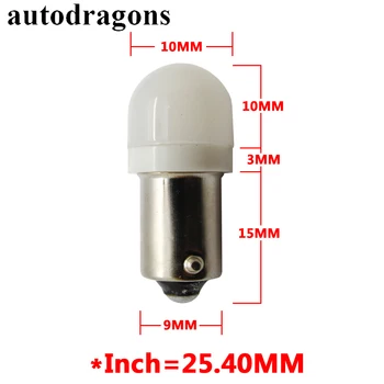 Autodragons Super Soft light Ba9s #44 #47 Bajonetes Pinball Matēta Dome AC 6.3 V 5050 SMD Pinball Williams Pinball Mašīna