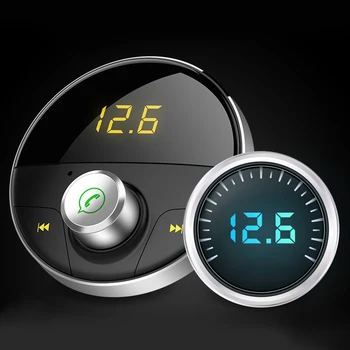 Automašīnas Bluetooth AUX Brīvroku Automašīnas Komplekts 3.5 mm Jack Audio MP3 Atskaņotāju Bezvadu FM Raidītājs Auto Skaļrunis