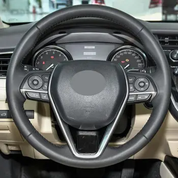 Automašīnas Stūres Rats Segumu Toyota Avalon 2019 Corolla 2019-2020 RAV4 2019 Camry 2018-2019 Puses-šūšanas Īstas Ādas
