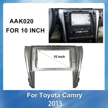 Automašīnas radio stereo uztvērēju Sejas Dash Mount Melns rāmis Toyota Camry. gadam, auto GPS navigācijas Paneļa Adapteru Pielāgošanas Komplekts rāmis