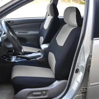 Automašīnu Seat Cover 2 Gabals, Kas Priekšējā Sēdekļa Pārsegs Four Seasons Universālais Elpojošs Maiga, Silta Piedāvā Priekšējo Sēdekļa Vāku