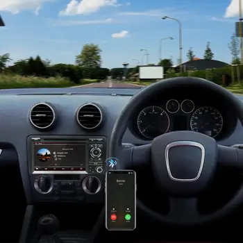 Autoradio GPS Navi Auto Radio Stereo Audio 4GB+64GB Audi A3 Automašīnu Multivides 8P S3 RS3 Sportback 2003-2011 2din Android 10 DSP