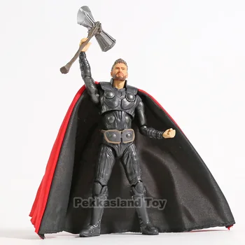 Avengers Infinity Kara Thor PVC Rīcības Attēls Kolekcionējamus Modelis Rotaļlietas