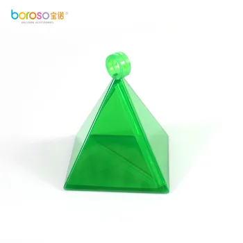 B611 bezmaksas piegāde 25 grami Dažādu krāsu Piramīda balona svars 6pcs
