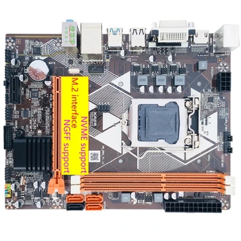 B85-M2 LGA1150 M-ATX Mātesplates Atbalstīs Integrētās Grafikas Karte, VGA, HDMI, DVI SATA3 HDD M. 2 NVME SSD DDR3