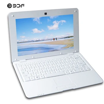 BAF 10.1 Collu notebook Android 6.0 klēpjdatoru, 1GB RAM, 8GB ROM Četrkodolu Tastatūru, peli, Wi-fi, Mini Netbook Bluetooth RJ45