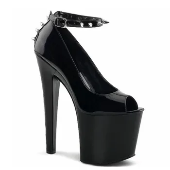 BBZAI Jaunais modelis Augstas Kvalitātes seksīga Naktsklubs Super augstu papēdi Sieviešu kurpes 15cm Plānas Papēžiem Peep Toe Ūdensizturīgs 6CM 34-45 46