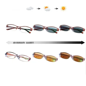 BCLEAR 2018 Jauno Dizaineru Sieviete Brilles Optiskie Rāmji, Metāla Pusi Rāmi, Daļēji bez apmales Pelēki Brūnas Saulesbrilles Skaidrs, lēcas, Briļļu karstā