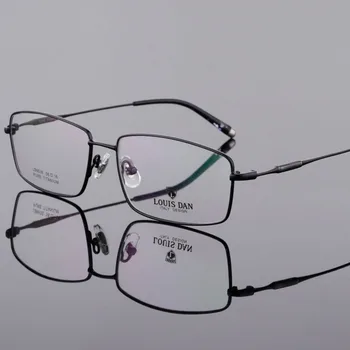 BCLEAR Titāna Optiskās Brilles Rāmis Vīriešu 2019 Jaunu Pilnu Kvadrātveida Acu Miopija Stikla Recepšu Brilles korejas Eiropas Brilles