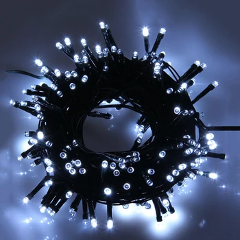 BEIAIDI Āra Saules LED String Ziemassvētku Pasaku Gaismas 10M 30M 20M 50M Dārza Pagalmā Kāzu Puse, Ainavu Saules Vainags Gaismas