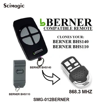 BERNER BHS121 130 140 110 153 garāžu durvis, vārti, tālvadības 868.3 MHz BERNER garāžas tālvadības komandu klons